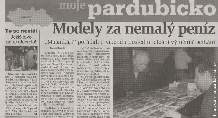 Pardubický deník 11.12.2006