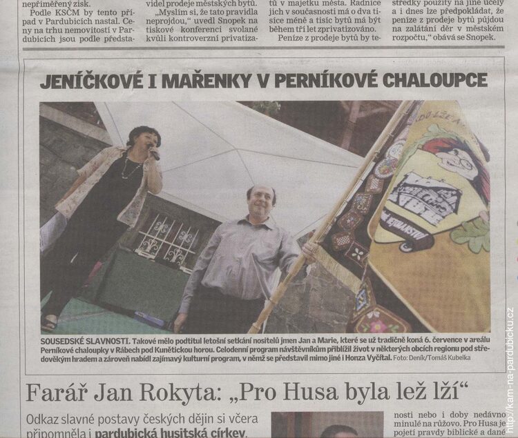 Setkání Jeníčků a Mařenek 2008 - Honza Nedvěd